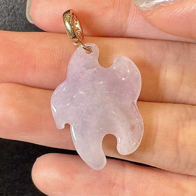 18K真鑽紫羅蘭海星吊墜 DB3