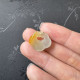 黃翡如意小滴溜隨意扣18K金 DB5