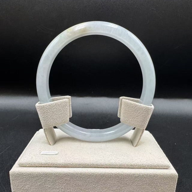 冰糯種白翡平安鐲DB5