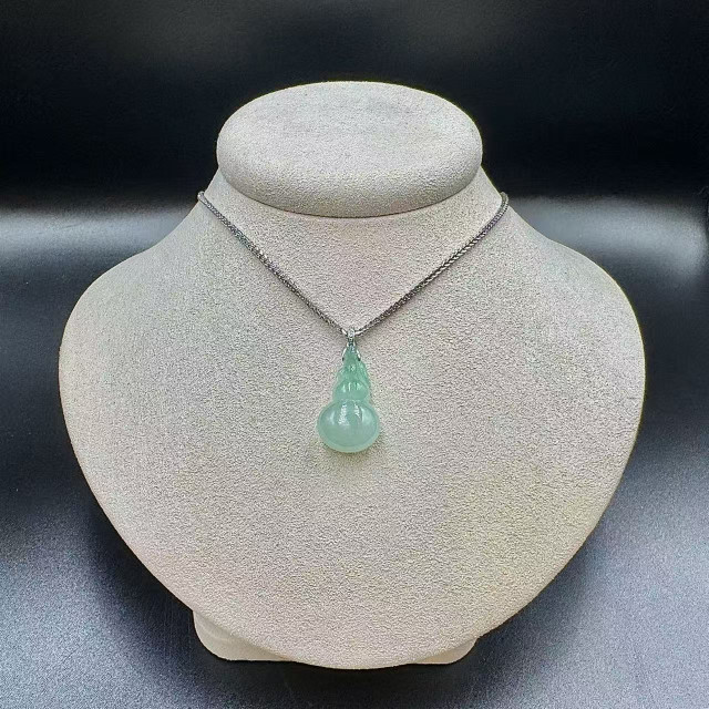 冰種綠葫蘆吊墜DB5