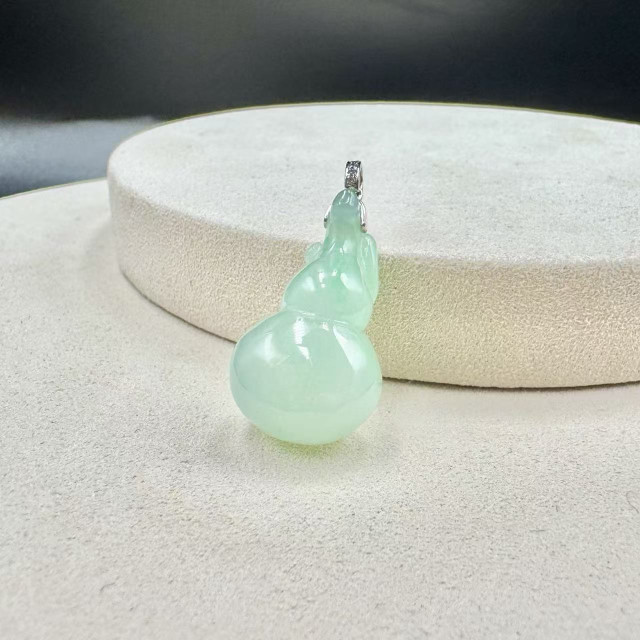 冰種綠葫蘆吊墜DB5