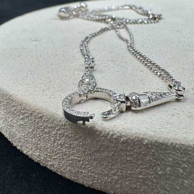 18K金真鑽兩用項鍊DB6