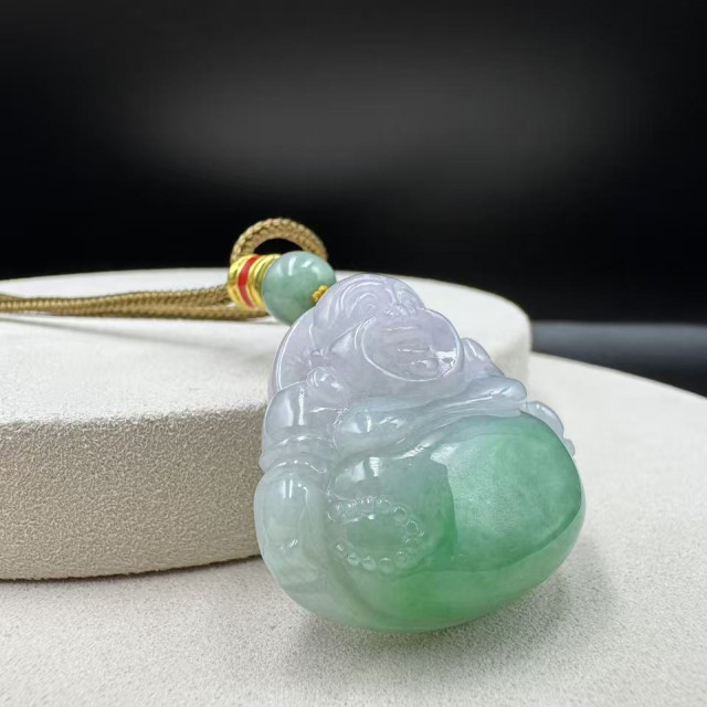 春彩佛公吊墜DB7