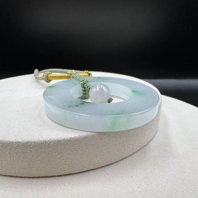 冰糯種平安環墜DＢ７