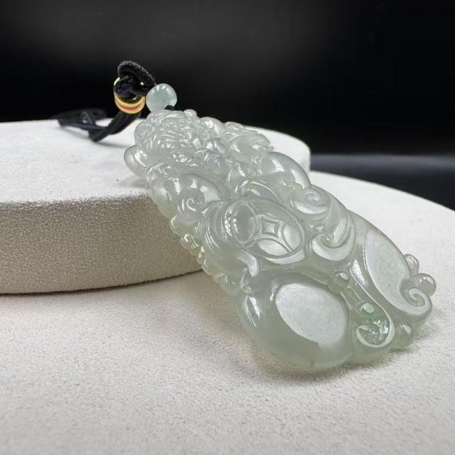 冰種龍牌吊墜DB7