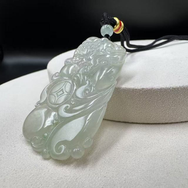 冰種龍牌吊墜DB7