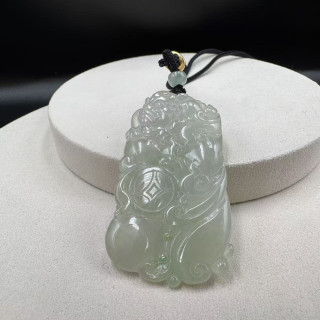 冰種龍牌吊墜DB7