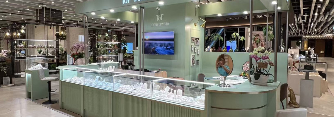 T&F Stone Jewelry 品牌專櫃進駐忠泰樂生活