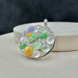 18K金真鑽驚喜藏寶造型吊墜FUB1