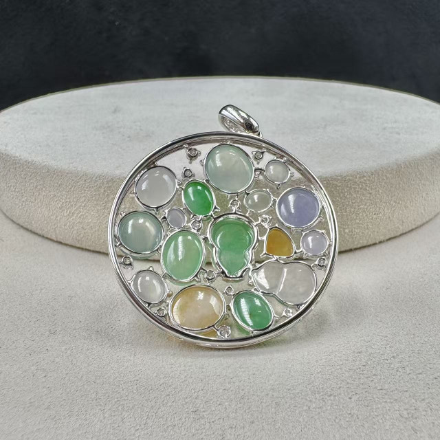 18K金真鑽驚喜藏寶造型吊墜FUB1