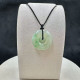 飄綠花翡翠平安扣墜飾 FUB1