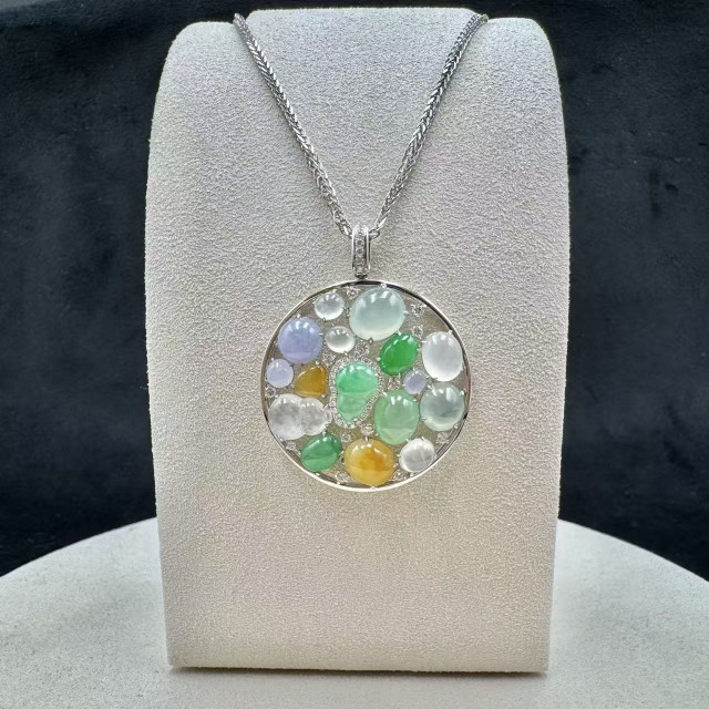 18K金真鑽驚喜藏寶造型吊墜FUB1