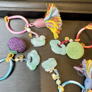 柿柿如意翡翠吊飾 DB2