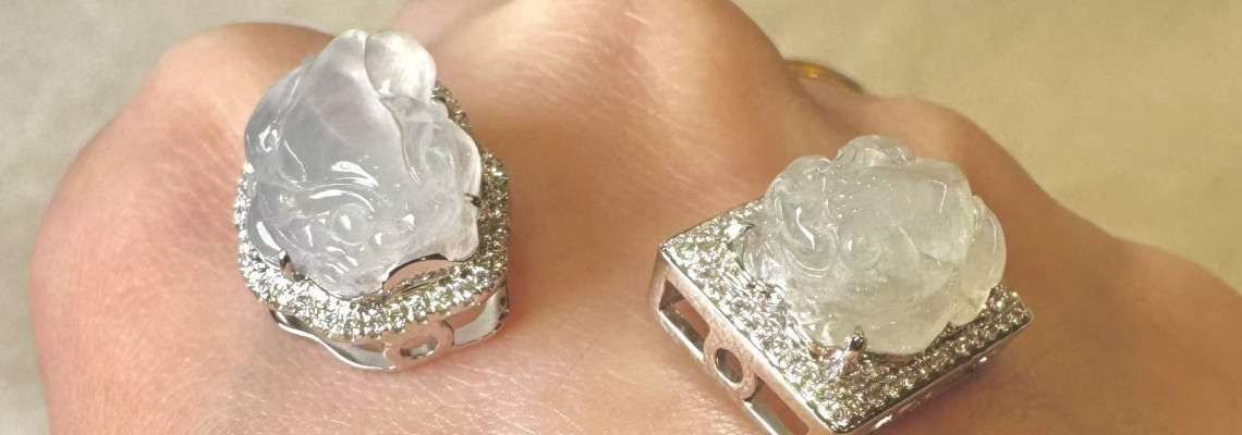 T&F Stone Jewelry 18K玻璃種貔貅墜飾新品上市