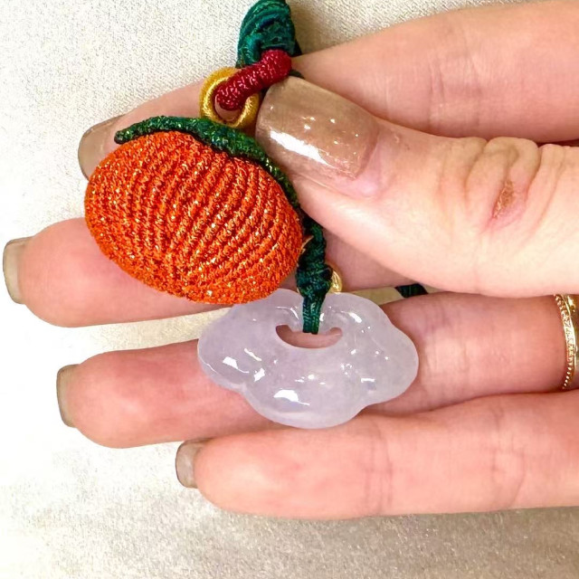 柿柿如意翡翠吊飾 DB2