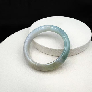 冰糯種三彩平安鐲M3