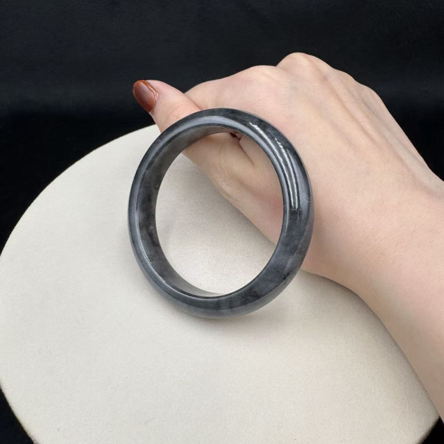 冰糯種烏雞平安鐲M3