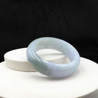 冰糯種紫翡大車輪手鐲M3