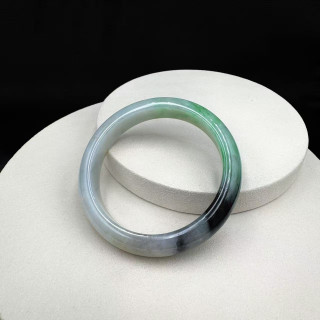 冰糯種三彩平安鐲M3