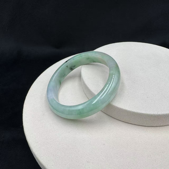 冰糯種飄花平安鐲M4