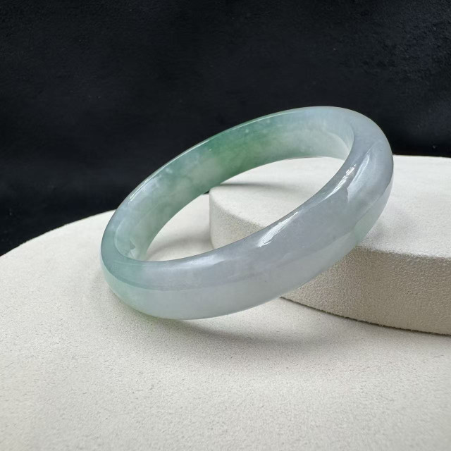 冰種飄花平安鐲 M1