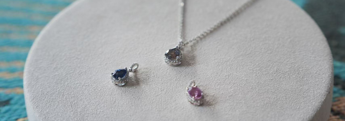 T&F Stone Jewelry 新品精緻彩剛墜飾上市