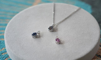 T&F Stone Jewelry 新品精緻彩剛墜飾上市