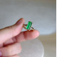 18K真鑽玻璃種翡翠尾戒