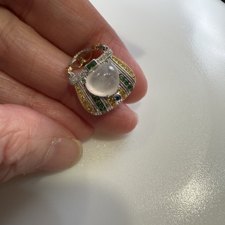 18K 愛心提包墜飾