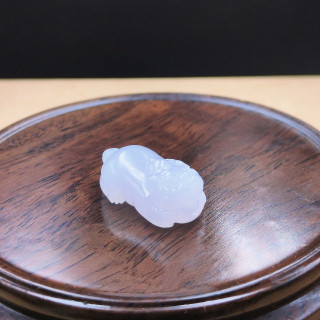 翡翠招財貔貅小擺件