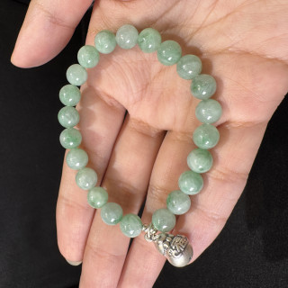 蘋果綠珠手串