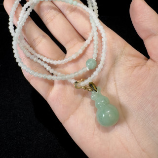 葫蘆小米珠項鍊