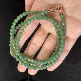 翡翠圓珠鍊