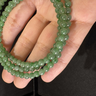 翡翠圓珠鍊